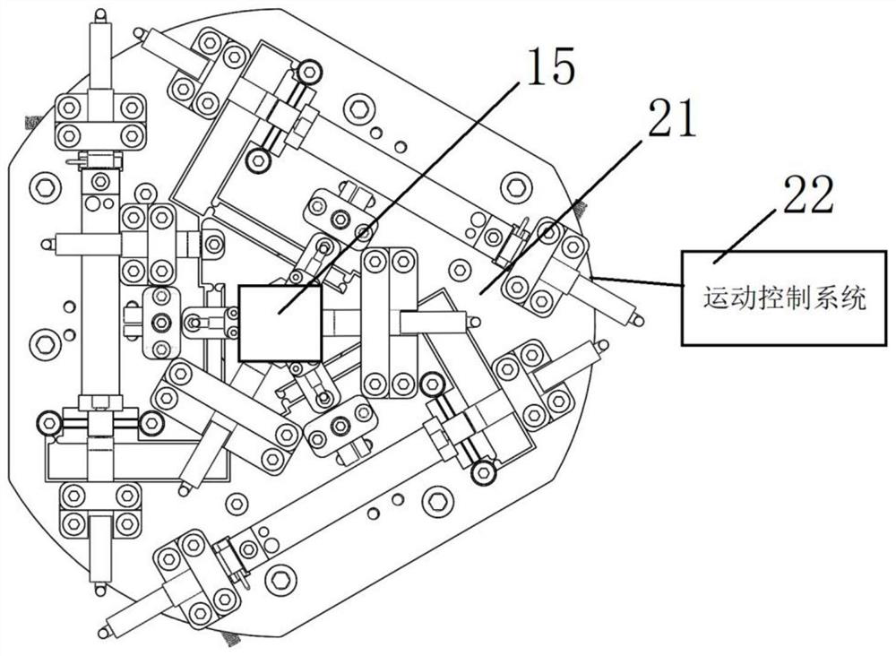 Spatial nanopositioning and detection device and method for evaluating microscopic vision measurement performance