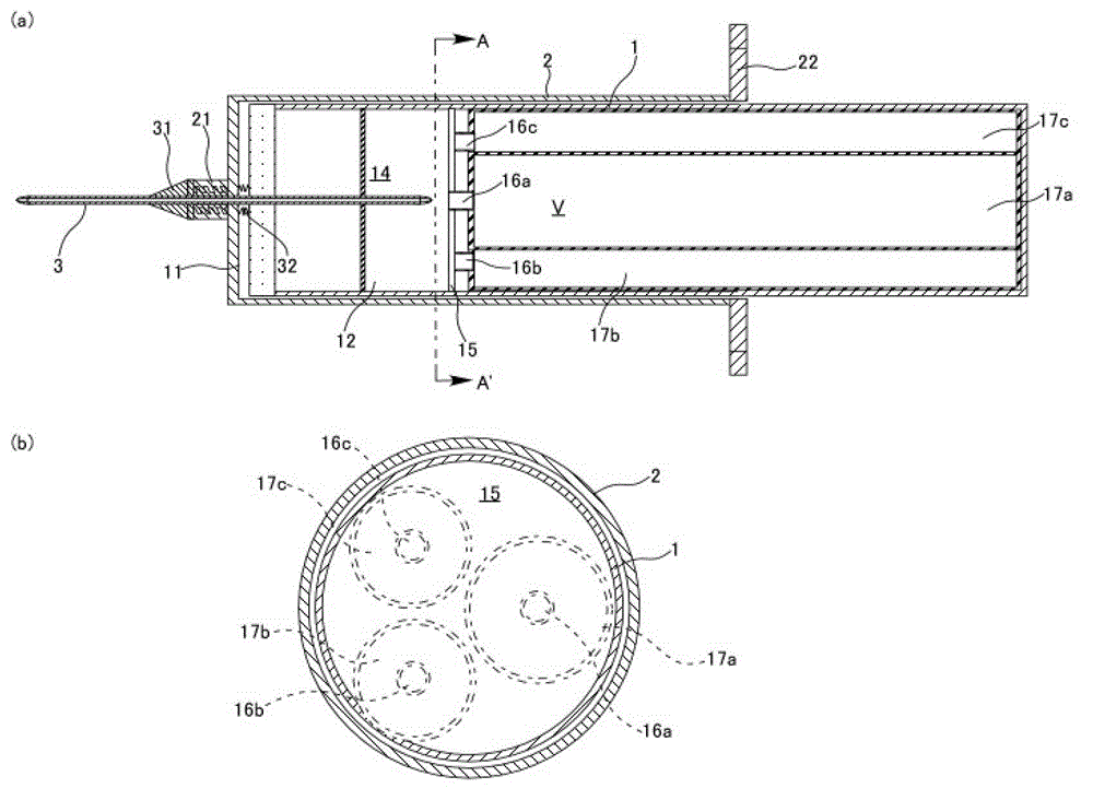 Vacuum blood collection tube, blood collection unit and device for discriminating test methods