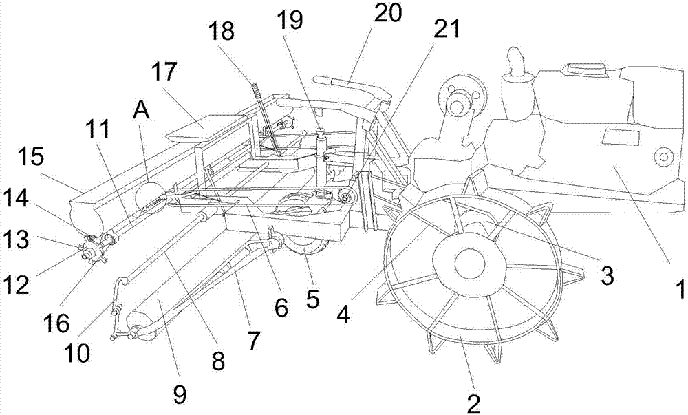 A two-way seeder for grain