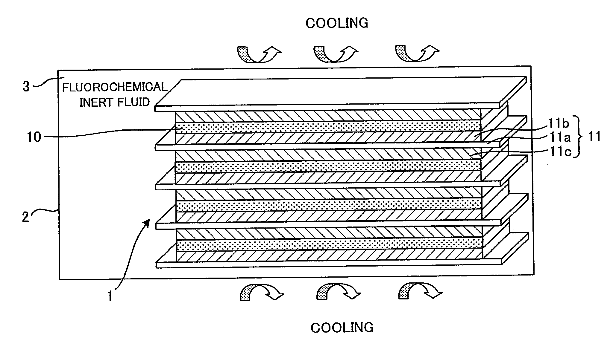 Power storage apparatus and cooling system