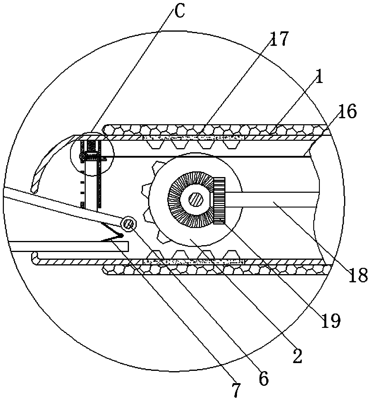 Manually bendable foreign-object taking out device for otolaryngology