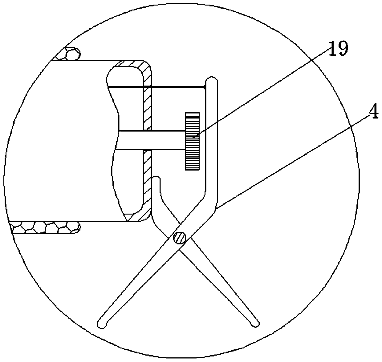 Manually bendable foreign-object taking out device for otolaryngology