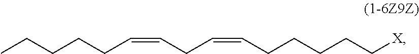 1-halo-6,9-pentadecadiene and method for producing (7z,10z)-7,10-hexadecadienal