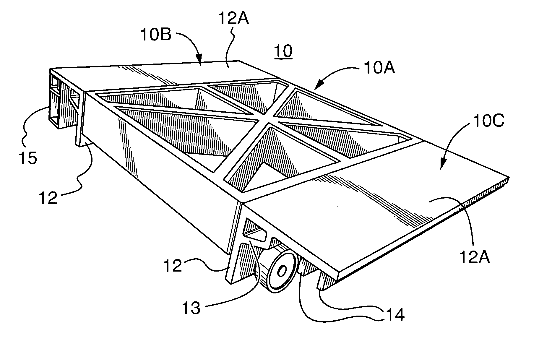 Rail carriage and rail carriage system