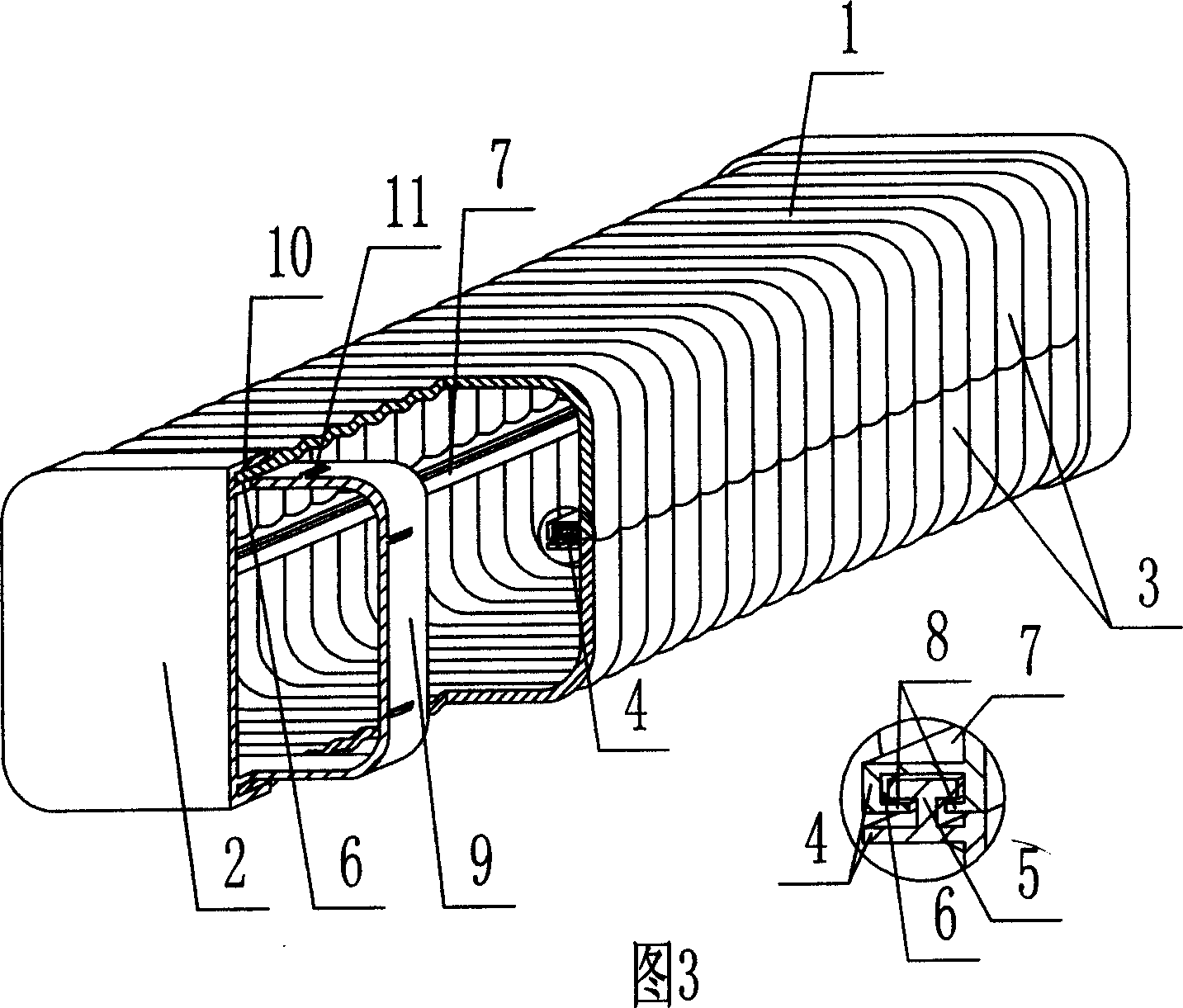 Plastic thin-wall tube