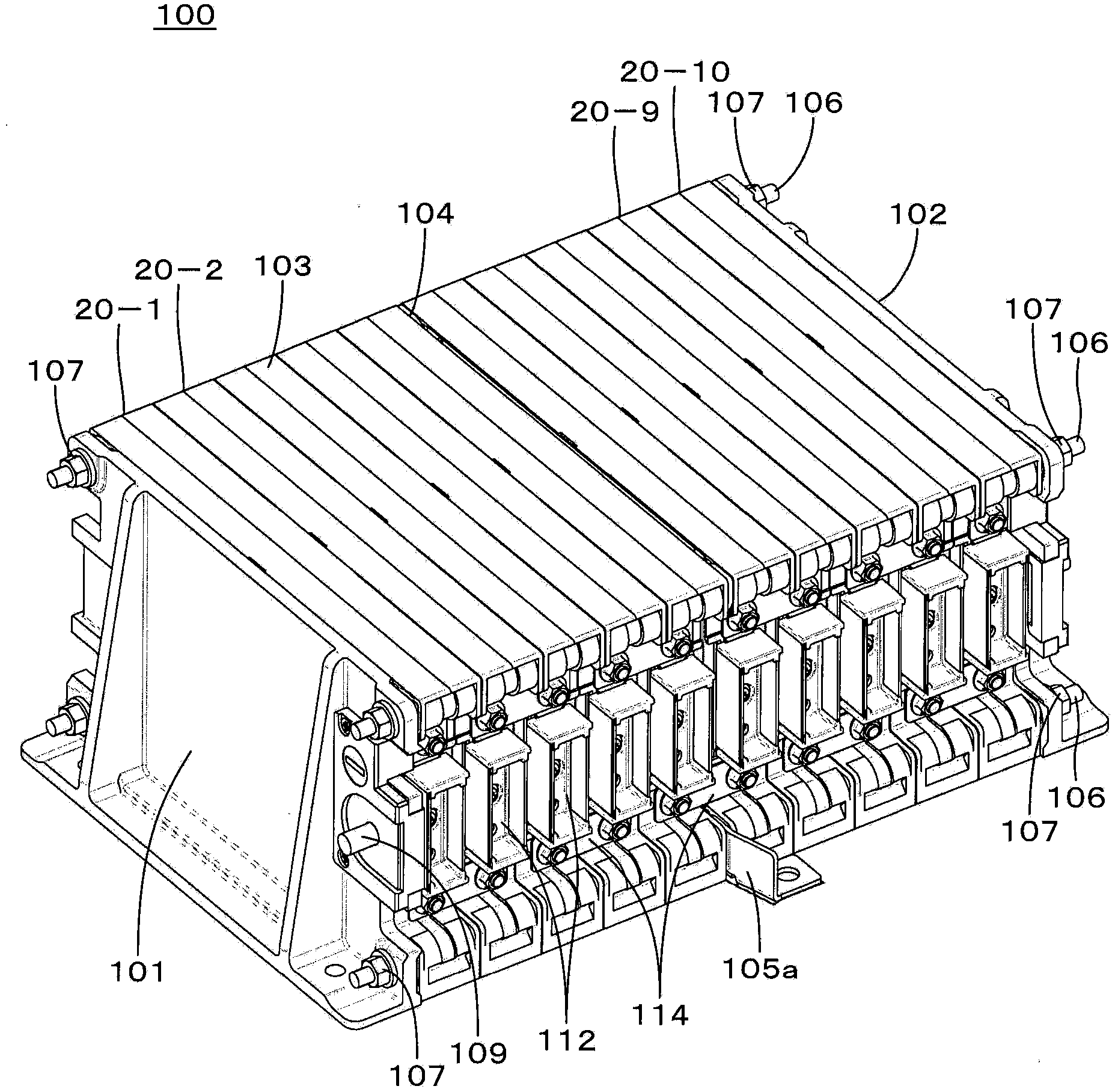 Galvanic unit, galvanic module, power storage system, electronic equipment, electric power system, and electric vehicle