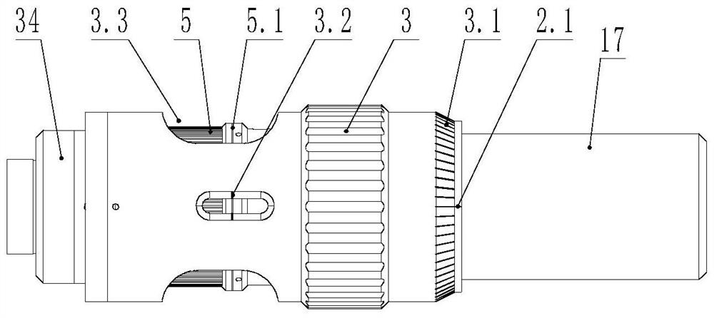 A lens position adjustment mechanism for an optical system