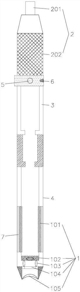 Underground video detection device suitable for high-temperature geothermal well and control method of underground video detection device