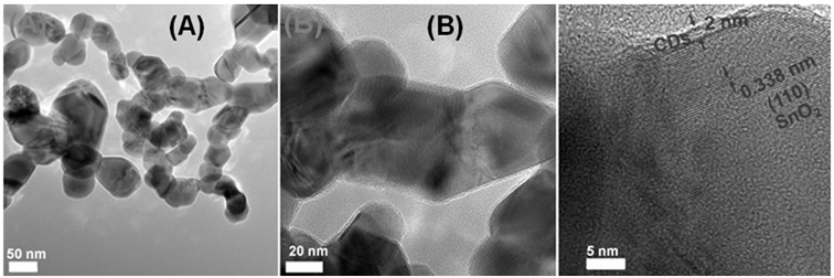 Preparation of a carbon-based point-wrapped tin dioxide nanosheet composite and its application in surface-enhanced Raman substrates