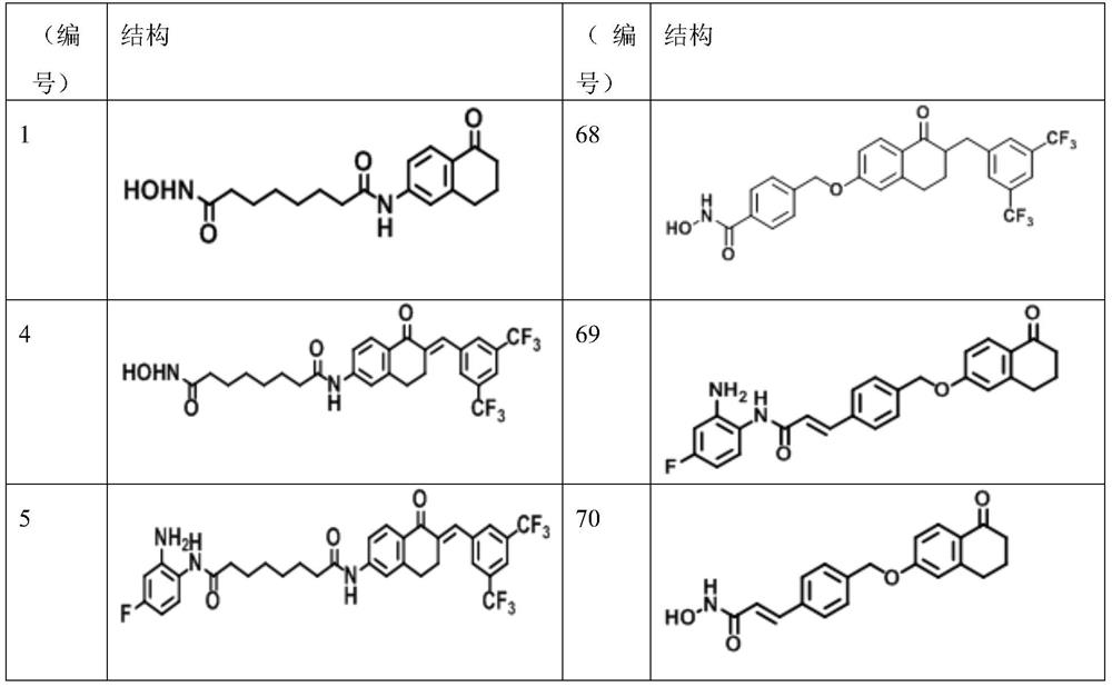 Peripheral alkyl and alkenyl chains extended benzene derivatives and pharmaceutical composition including same