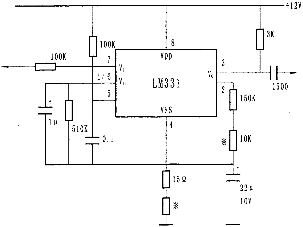 A variable period cycle controller for triggering a thyristor