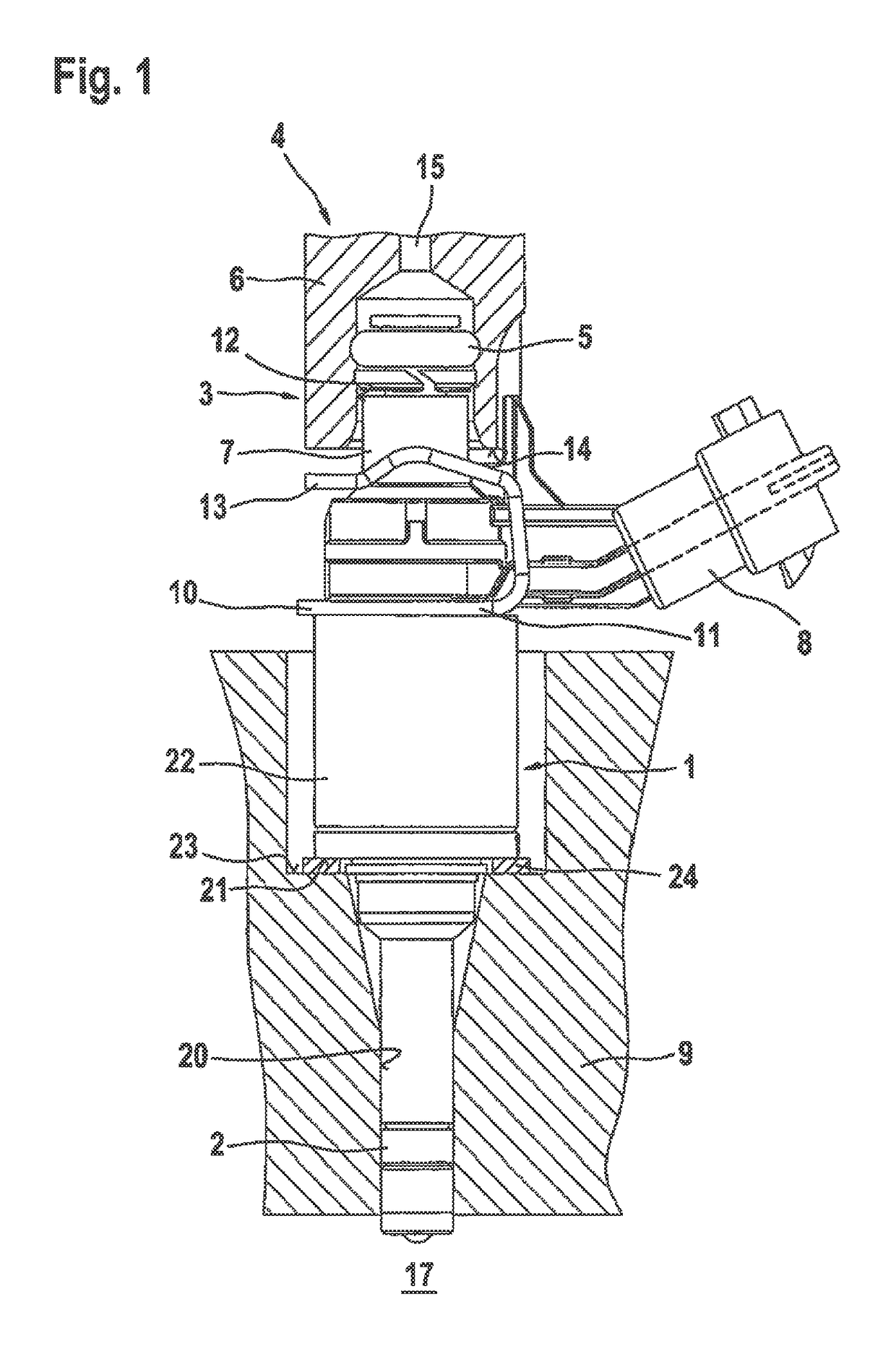 Decoupling element for a fuel injection device