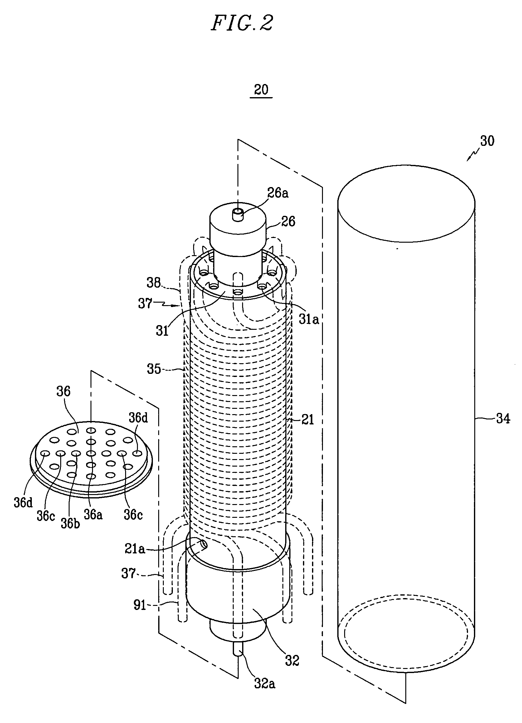 Reformer and fuel cell system having the same