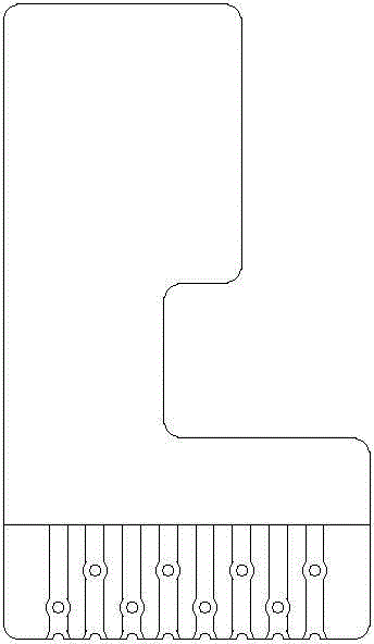 Production process improvement method of flexible printed circuit board containing welding finger