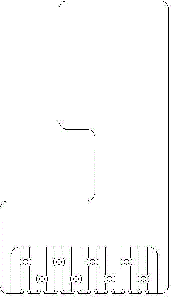 Production process improvement method of flexible printed circuit board containing welding finger