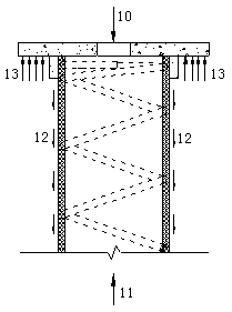 Deformable silt liquefaction-resistant drainage device and using method thereof
