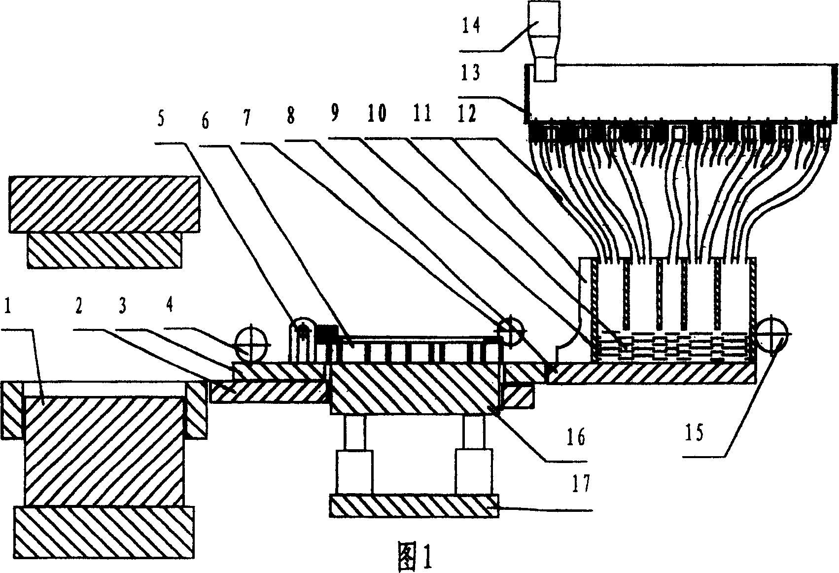 Apparatus and method for processing and forming natural stone pattern payoff ceramics