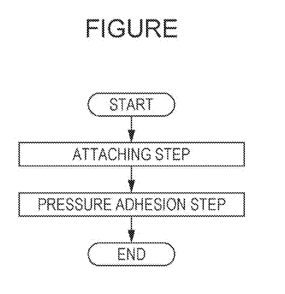 Ink-jet ink composition for pressure-adhesion recording target medium and recorded product forming method
