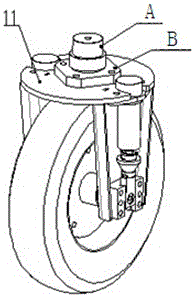 steering wheel steering mechanism