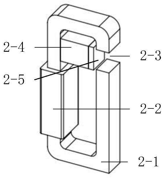 Normal stress electromagnetic type two-dimensional deflection adjusting device and method with embedded strain sensor