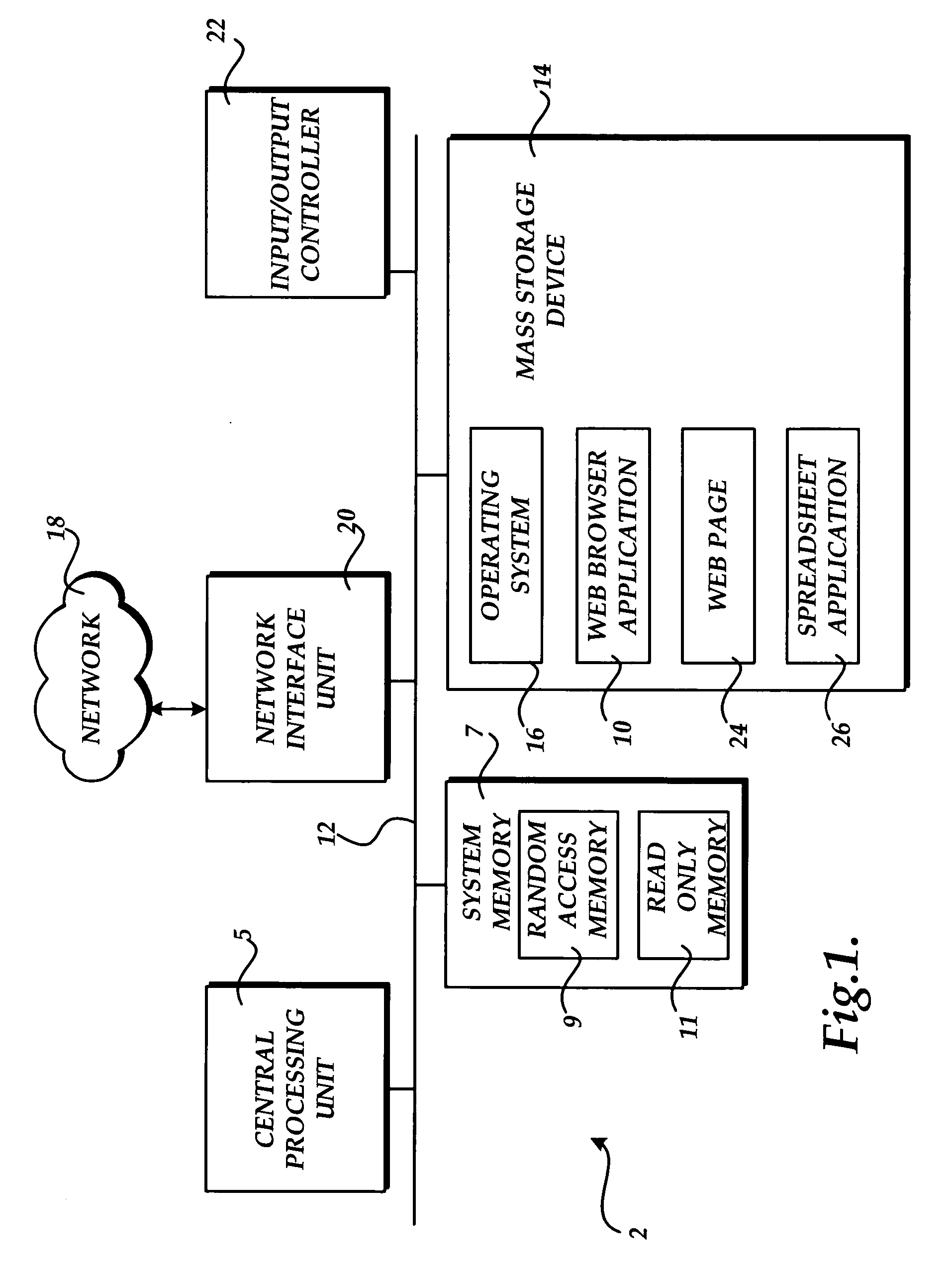 Method and apparatus for viewing and interacting with a spreadsheet from within a web browser