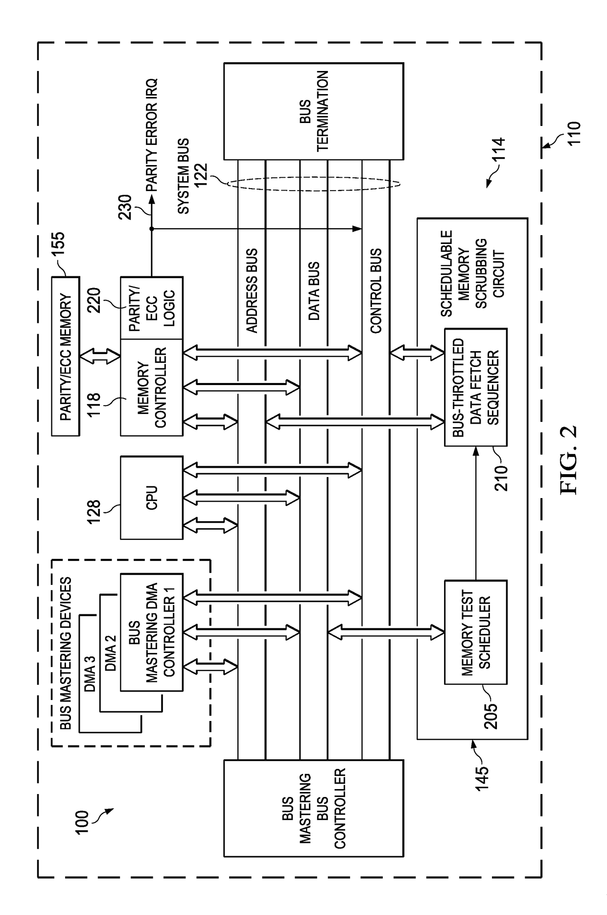 Background memory test apparatus and methods
