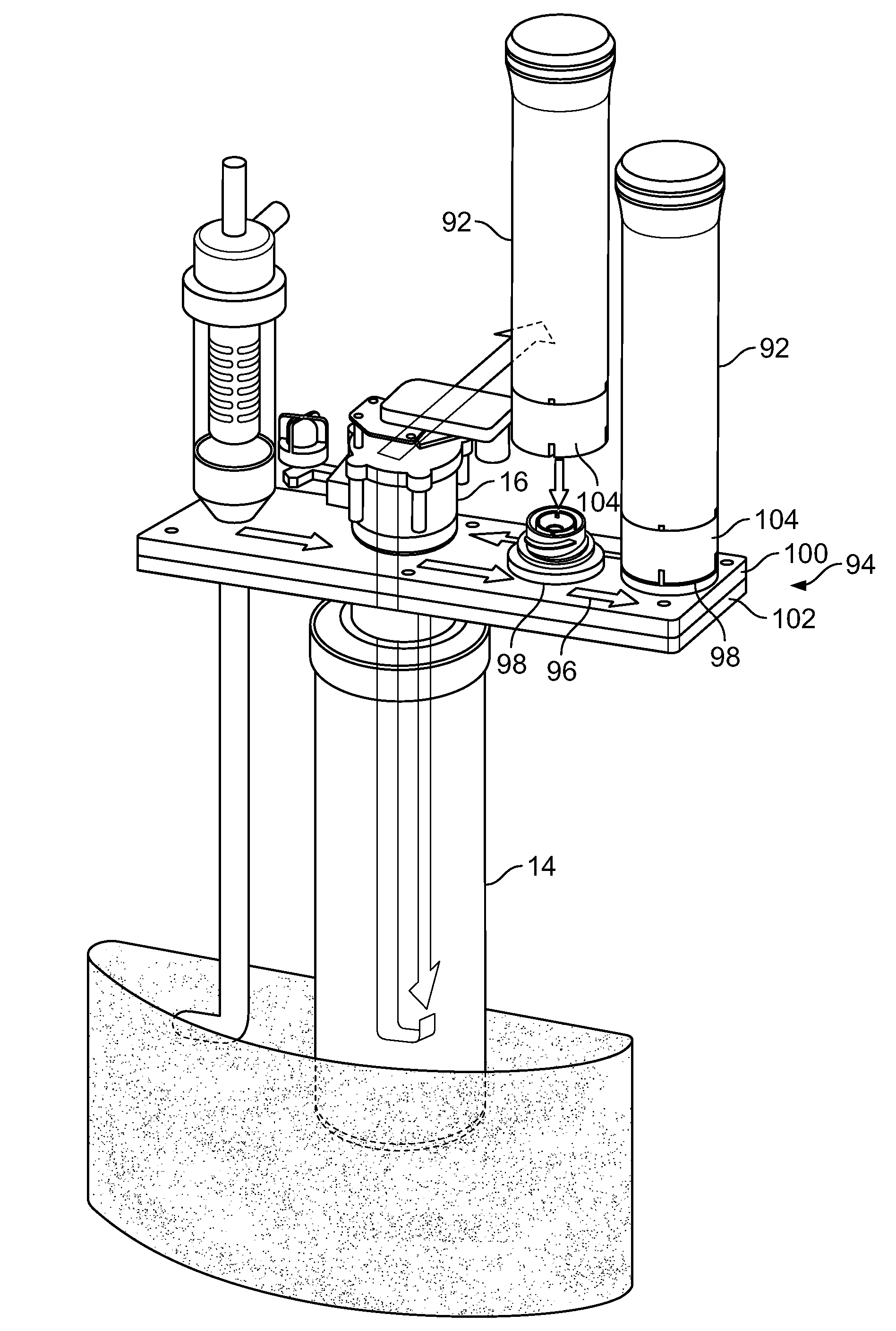 Apparatus and Method for Isolation from and Support of a Carbon Filtration System from an Ion Exchange System