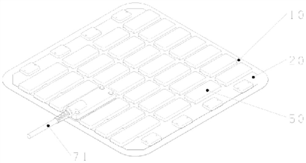 Flexible circuit board and magnetic resonance surface coil