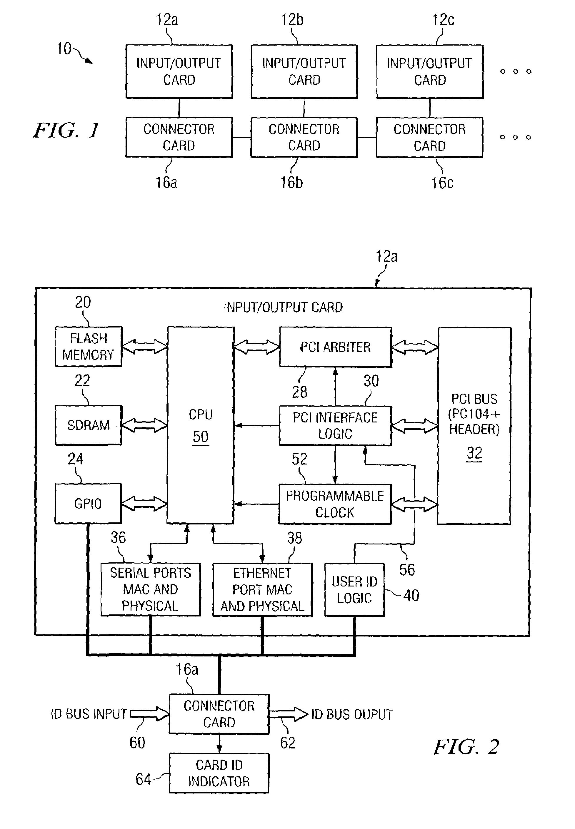 System and method for configuring and deploying input/output cards in a communications environment