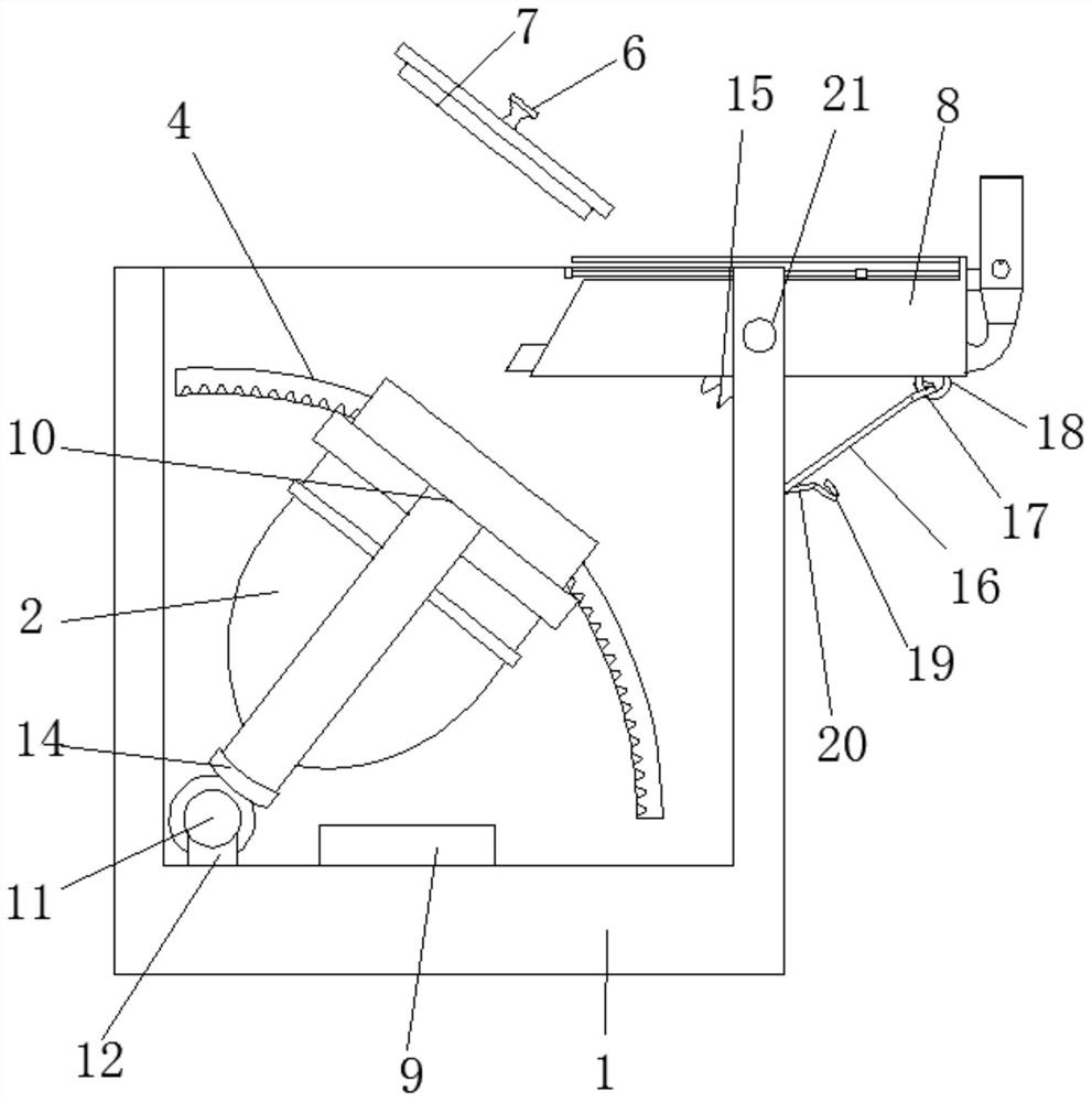 A cooking machine with a vegetable adding device