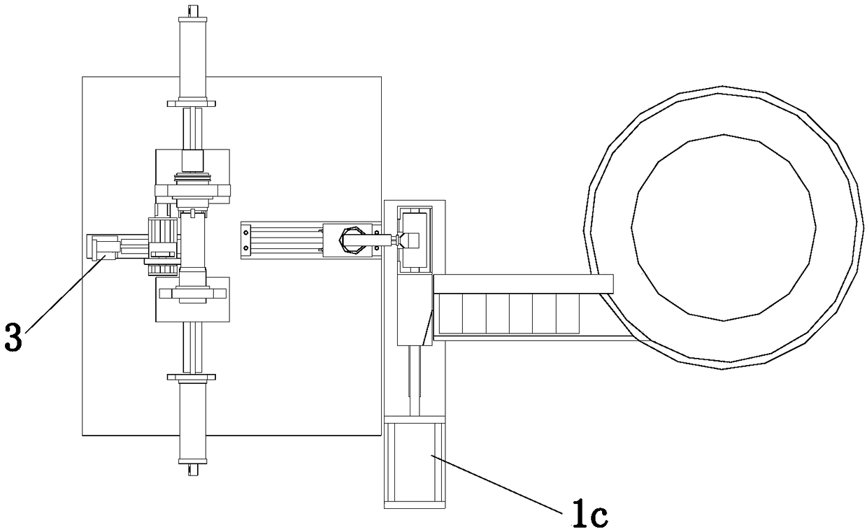 Automatic grinding device for outer side of short tube