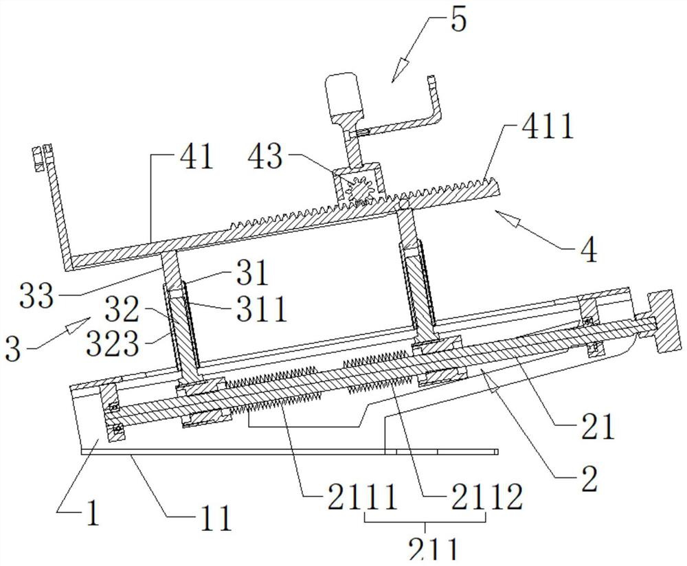 Medical catheter mounting structure