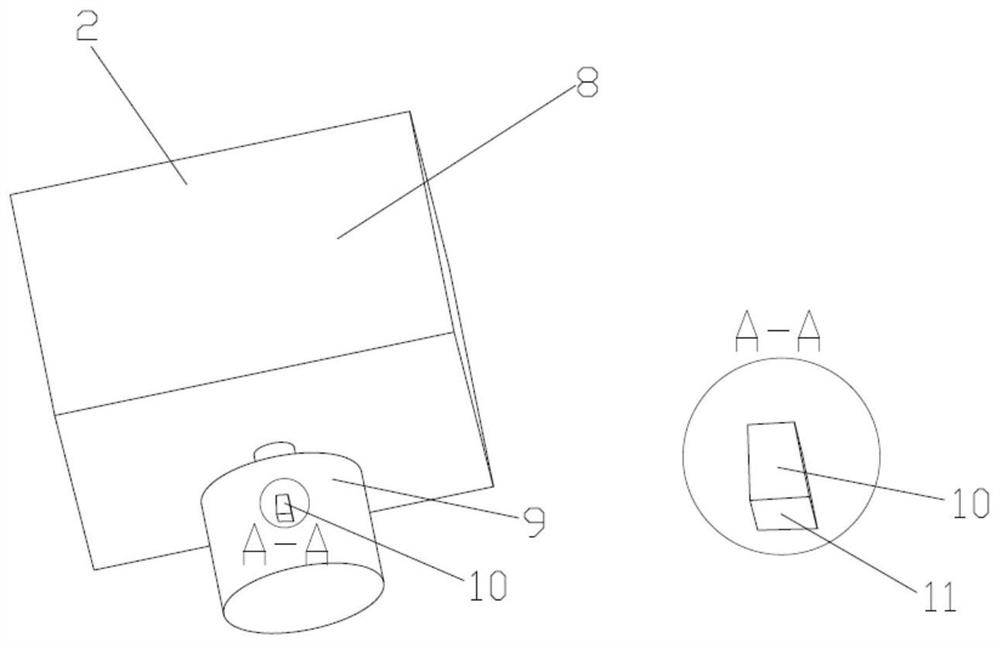 An automatic start-stop and firepower adjustment device based on a gas stove