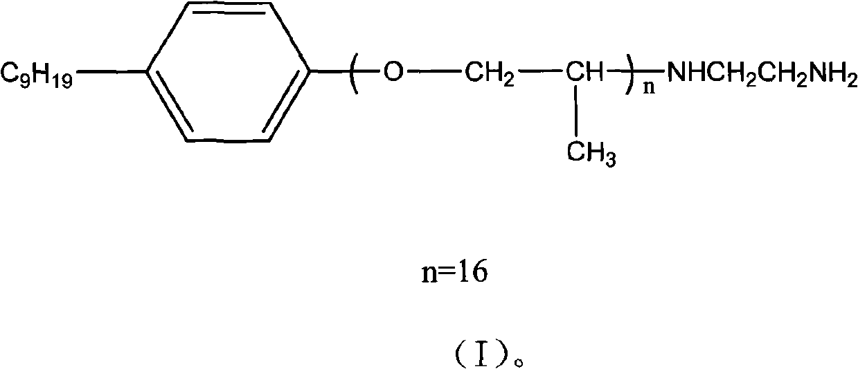 Polyether polyamine compound and synthesis method thereof as well as maintenance product for diesel motor fuel system