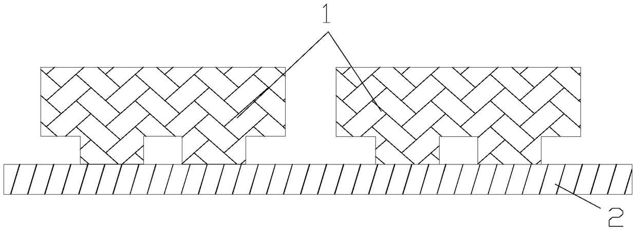 SMD component processing method