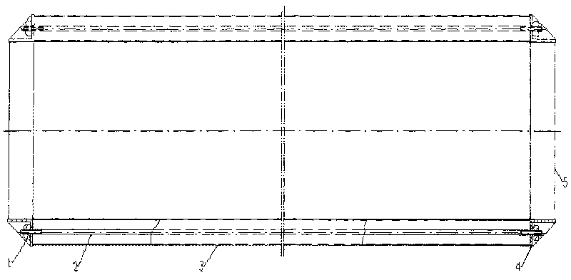 Method for correcting bending deformation of thin and long thin walled pipe under gravity force