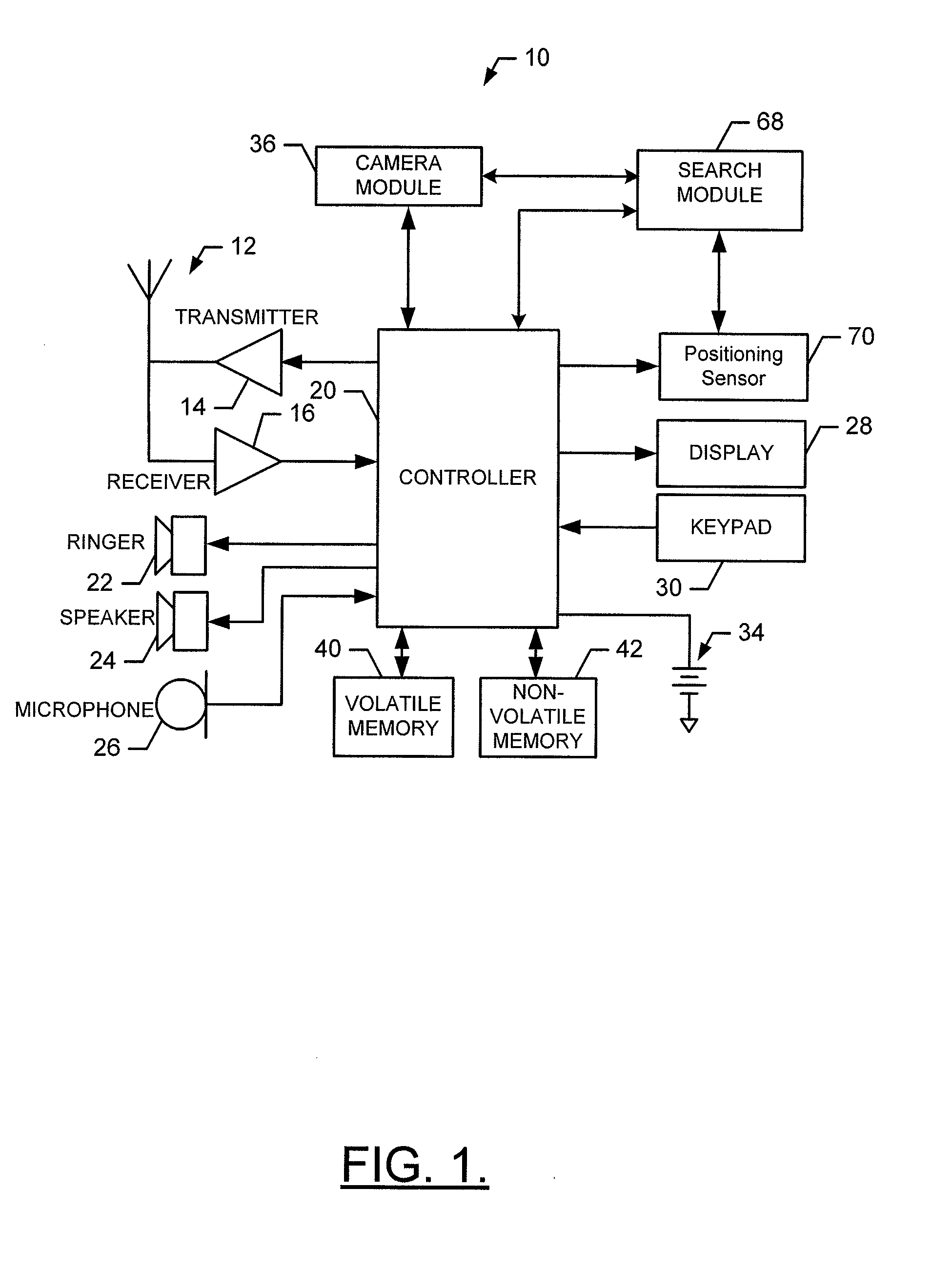 Method, apparatus and computer program product for multiple buffering for search application