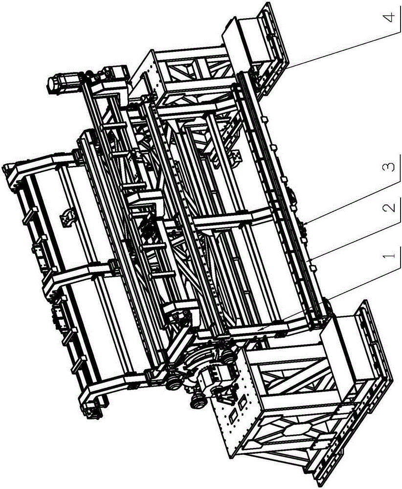 A rotary storage mechanism for body-in-white welding assembly fixture