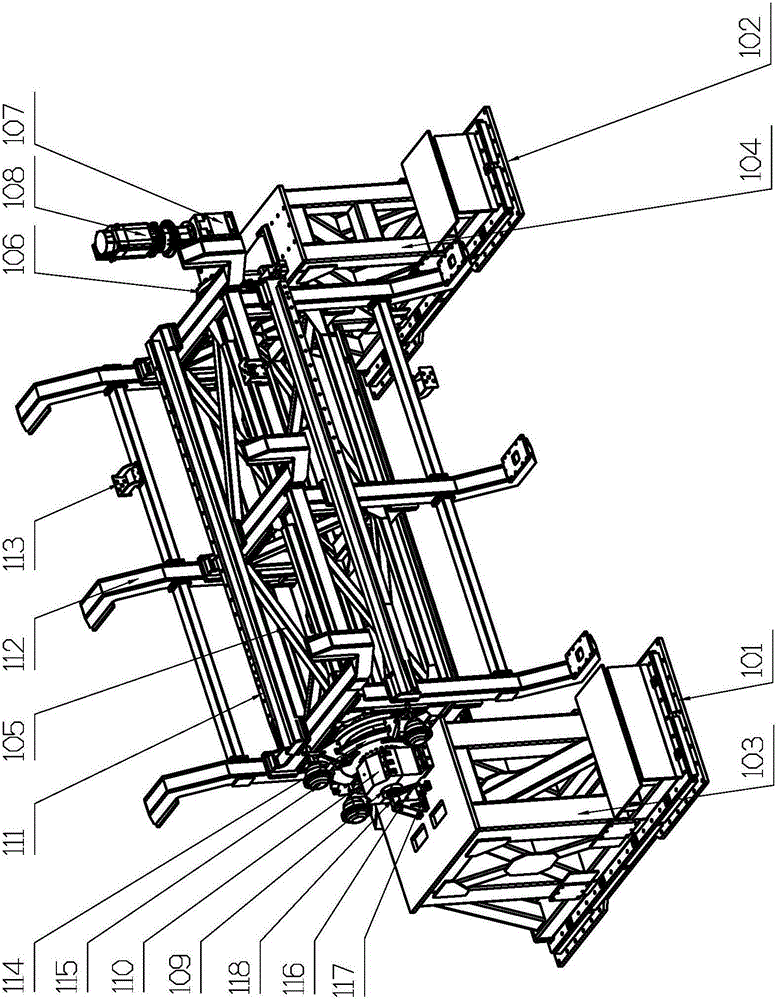 A rotary storage mechanism for body-in-white welding assembly fixture