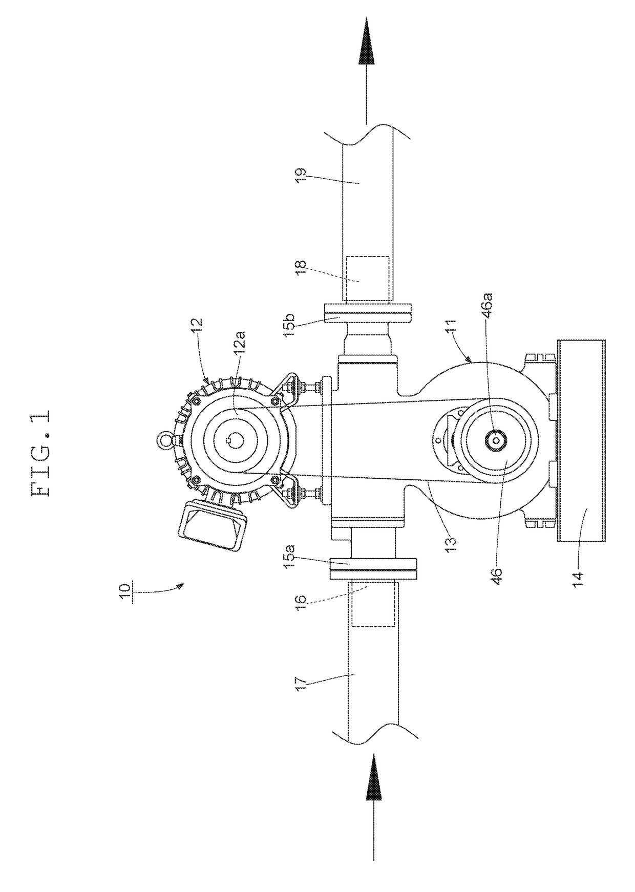 Carbon dioxide-containing gas recovery apparatus