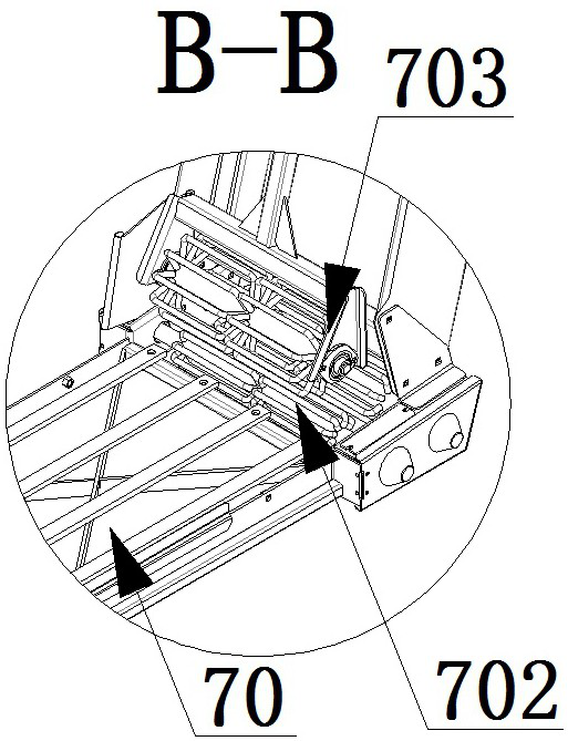 Conveying mechanism suitable for tobacco leaf picking machine