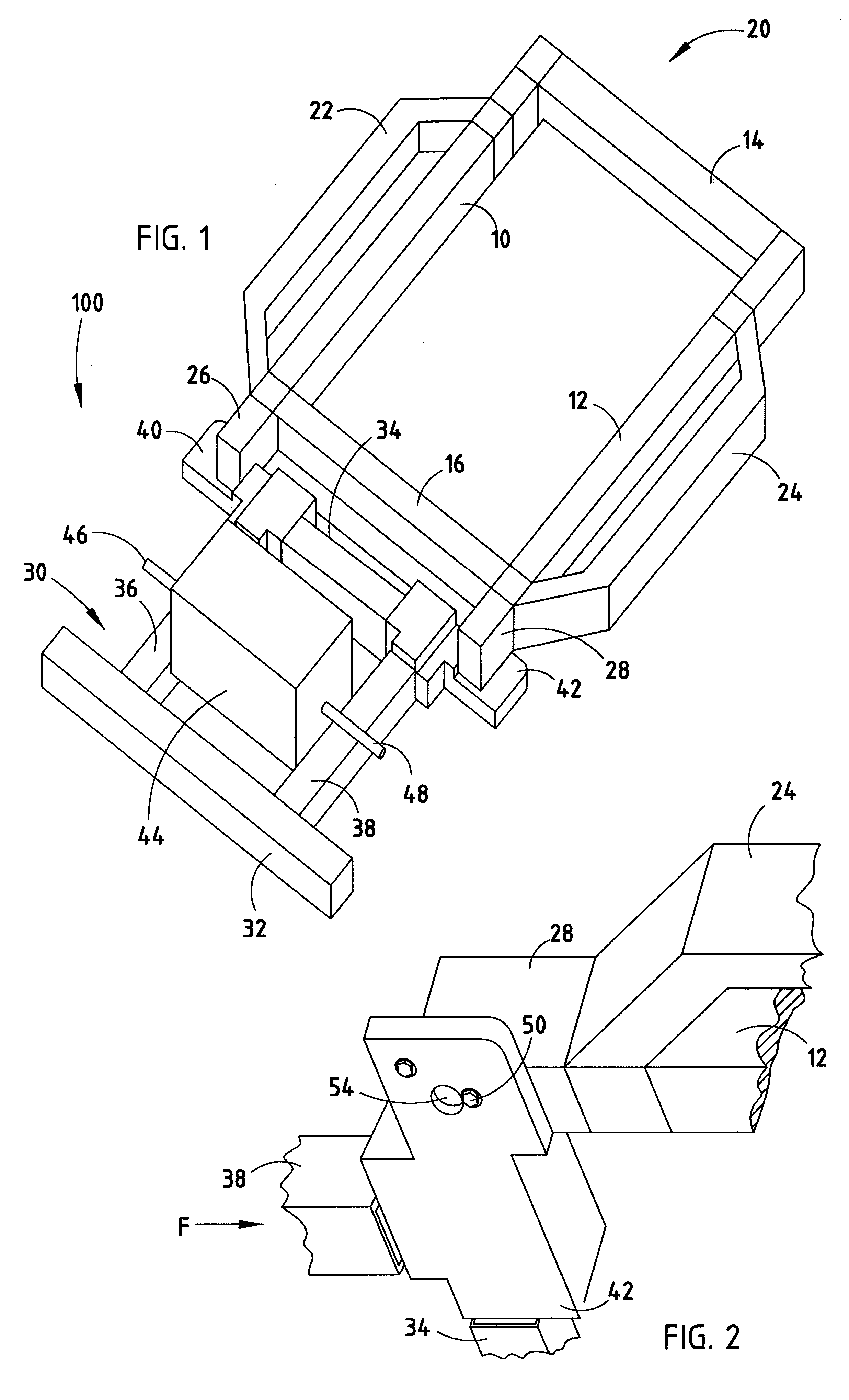 Energy management system and method for an extruded aluminum vehicle subframe