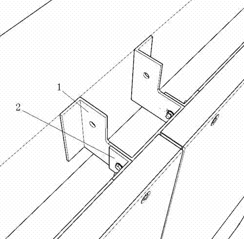 Fabricated wall plate connecting piece and installation method thereof