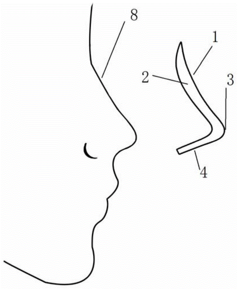 A method of laser engraving nasal prosthesis