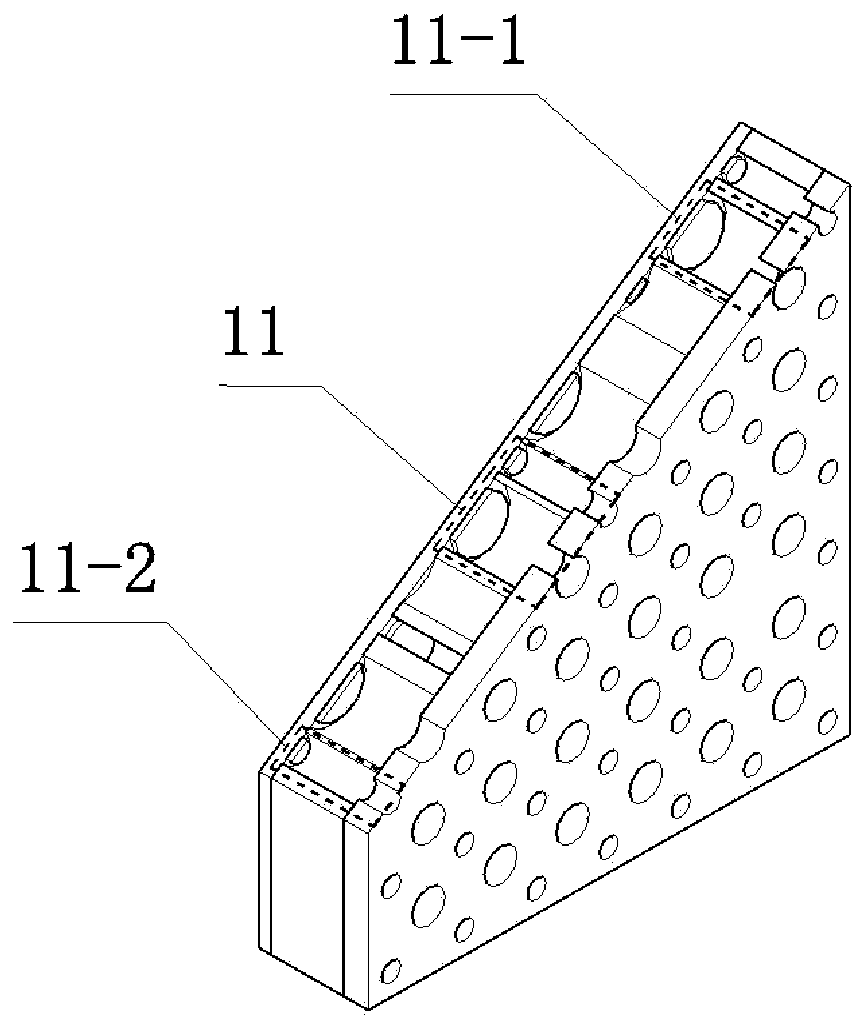 Module type multilayer composite acoustic-voltaic meta-material