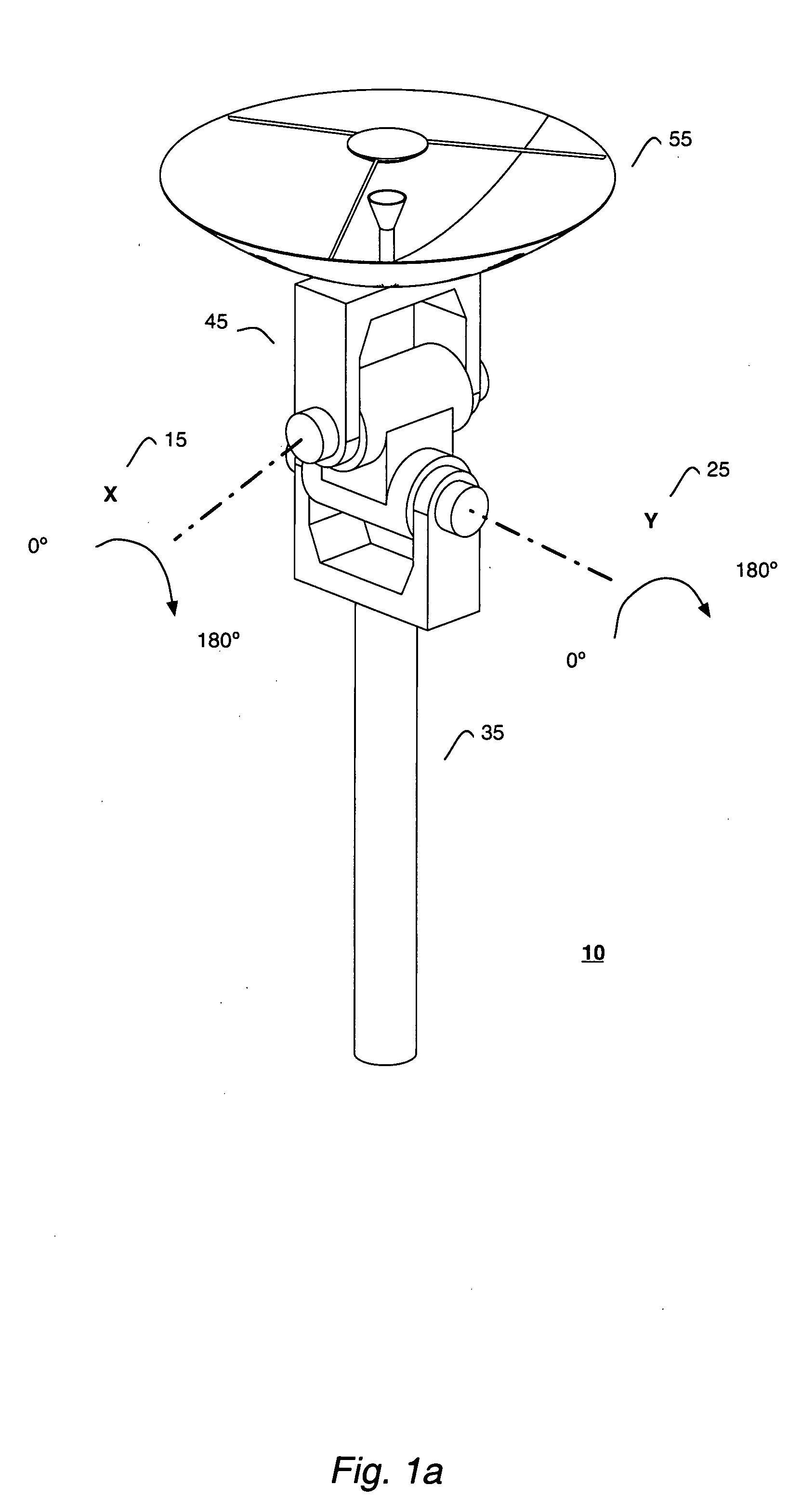 Method and apparatus for eliminating keyhole problems in an X-Y gimbal assembly