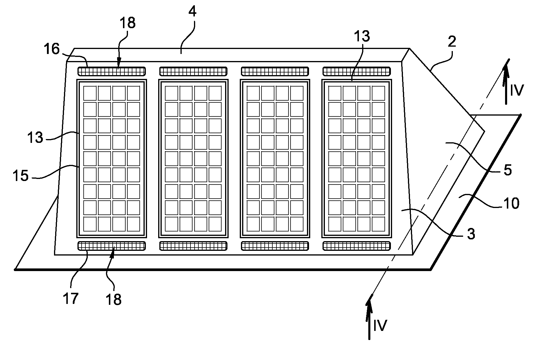 Modular Element With Photovoltaic Module