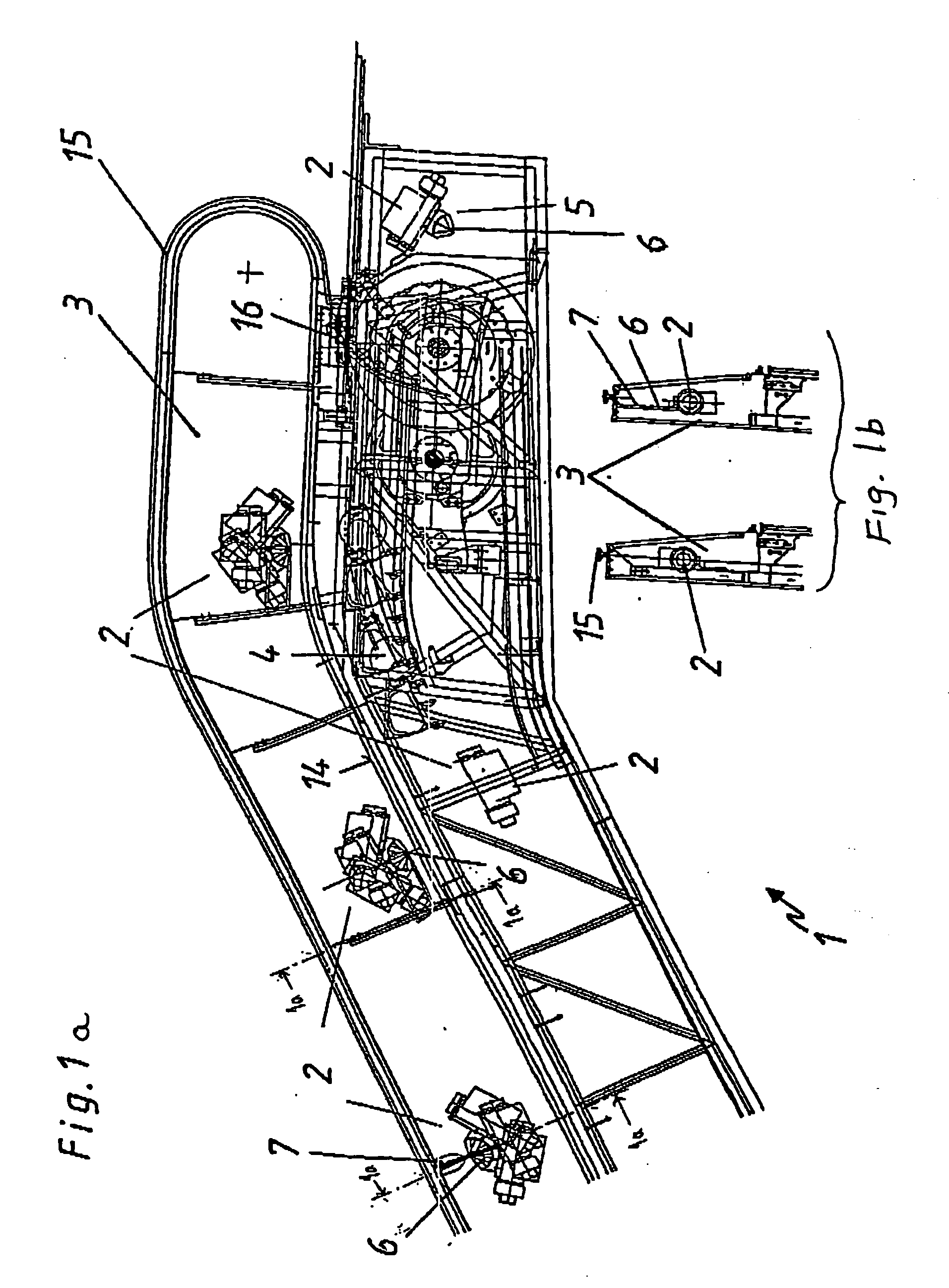 Device for heating escalators or moving walkways