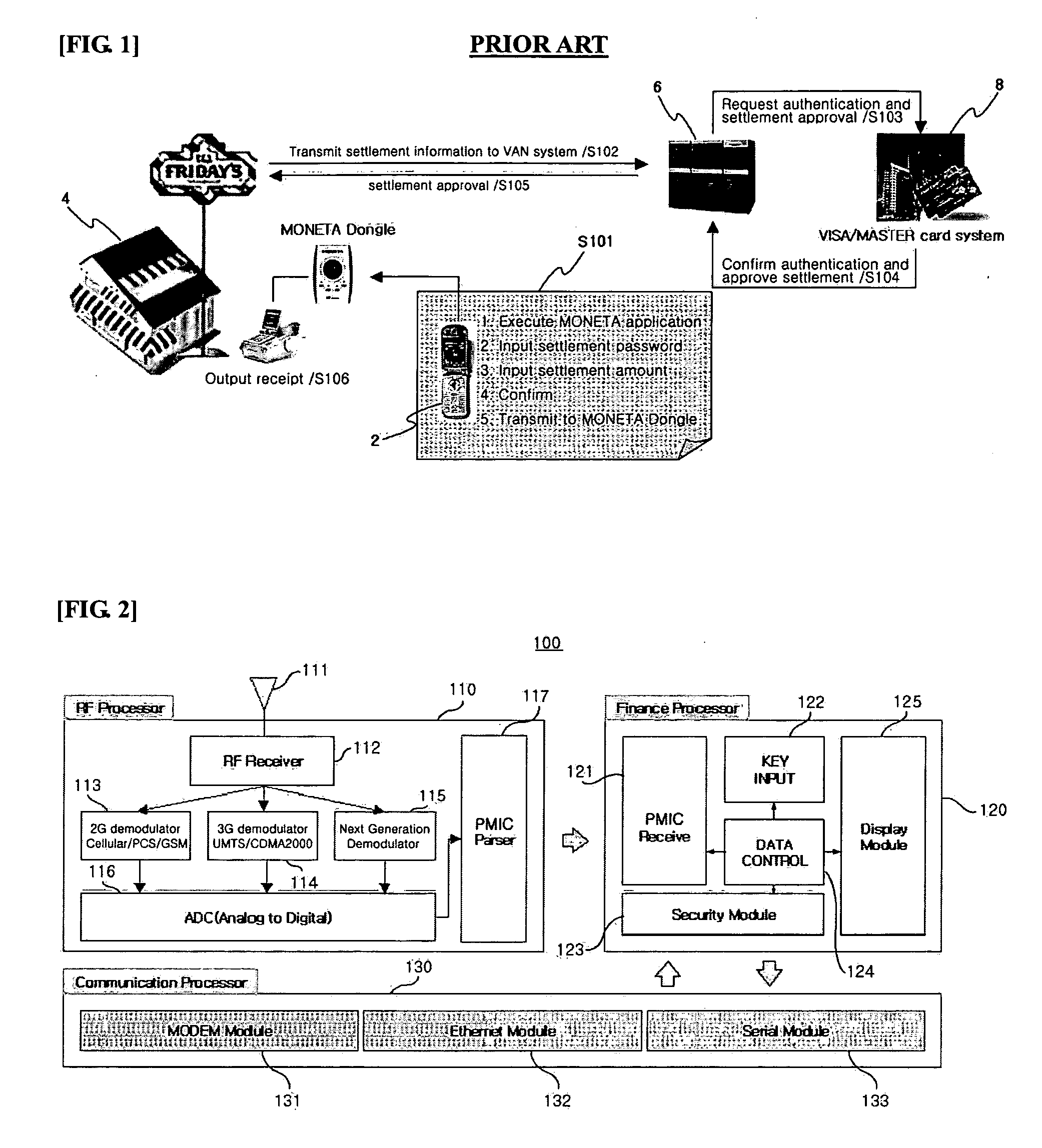 Mobile authentication/financial transaction system using a unique mobile identification code and method thereof