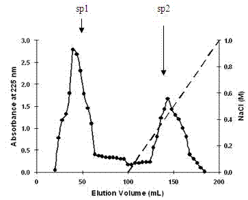 Antifreeze polypeptide prepared by enzymolysis of cow leather collagen by alkali protease